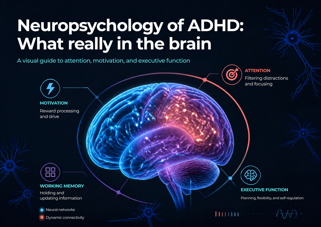 The Neuropsychology of ADHD: What Really Happens in the Brain